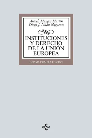 Instituciones y Derecho de la Unión Europea