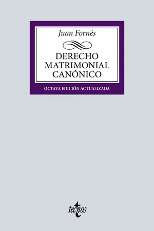 Derecho matrimonial canónico