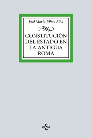 Constitución del Estado en la Antigua Roma