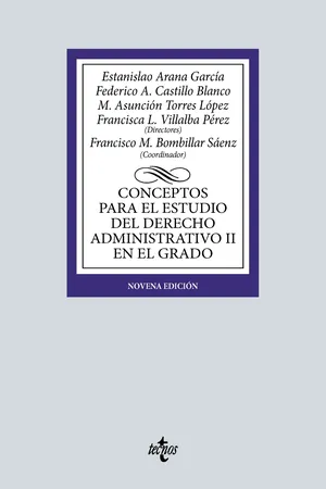Conceptos para el estudio del Derecho administrativo II en el grado