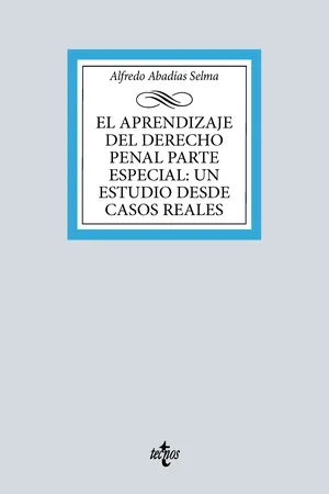 El aprendizaje del Derecho penal parte especial: un estudio desde casos reales