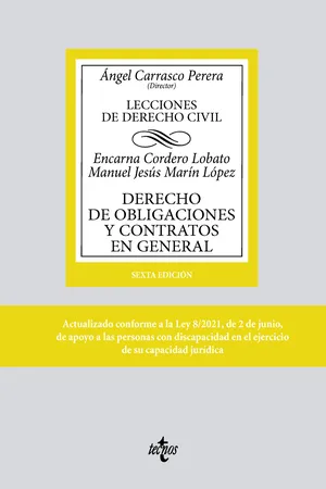 Derecho de obligaciones y contratos en general
