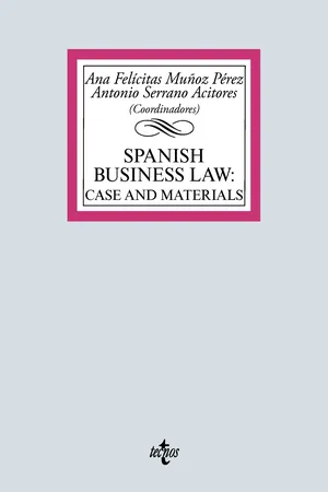 Spanish Business Law: cases and materials