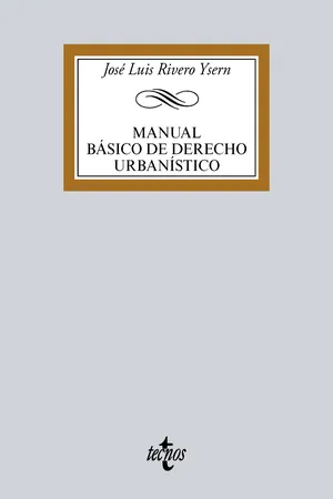 Manual básico de Derecho Urbanístico