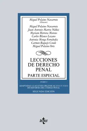Lecciones de Derecho penal. Parte especial