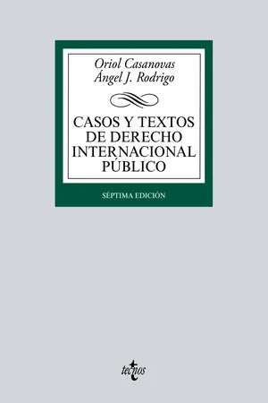 Casos y textos de Derecho Internacional público