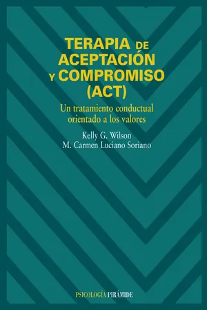 Terapia de aceptación y compromiso (ACT)