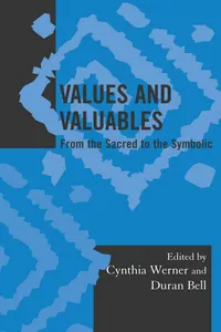 Values and Valuables_cover