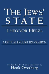 The Jews' State_cover
