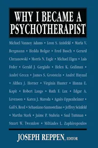 Why I Became a Psychotherapist_cover