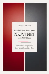 NKJV-NET Parallel New Testament with NET Translators' Notes_cover