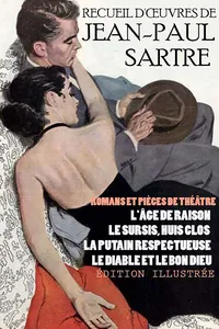 Recueil d'œuvres de Jean-Paul Sartre. Romans et pièces de théâtre. Édition illustrée_cover