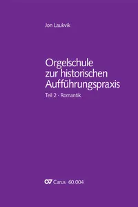 Orgelschule zur historischen Aufführungspraxis_cover