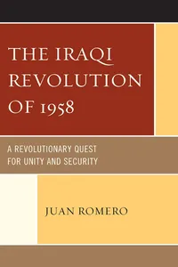 The Iraqi Revolution of 1958_cover