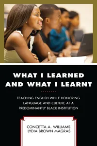 What I Learned and What I Learnt_cover