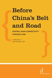 Before China's Belt and Road_cover