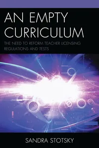 An Empty Curriculum_cover
