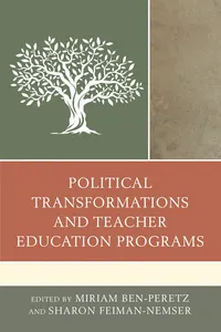 Political Transformations and Teacher Education Programs_cover