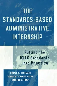 The Standards-Based Administrative Internship_cover
