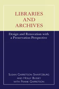 Libraries and Archives_cover