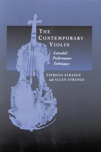 The Contemporary Violin_cover