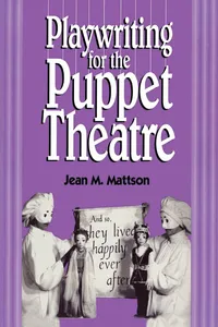 Playwriting for Puppet Theatre_cover