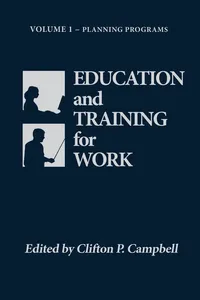 Education and Training for Work_cover