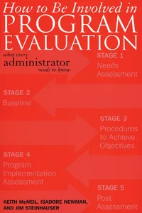 How to be Involved in Program Evaluation_cover