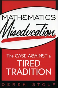 Mathematics Miseducation_cover