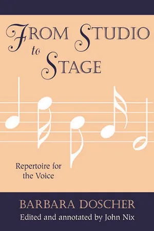 From Studio to Stage