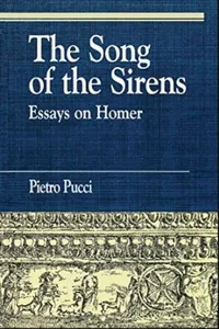 The Song of the Sirens and Other Essays_cover