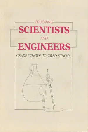 Educating Scientists and Engineers