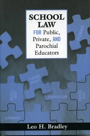 School Law for Public, Private, and Parochial Educators