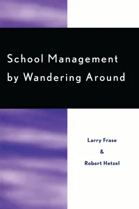 School Management by Wandering Around_cover