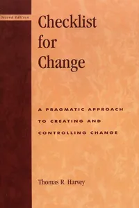 Checklist for Change_cover