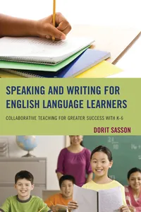 Speaking and Writing for English Language Learners_cover