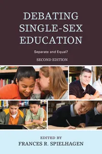 Debating Single-Sex Education_cover