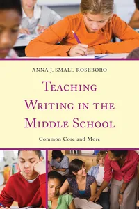Teaching Writing in the Middle School_cover