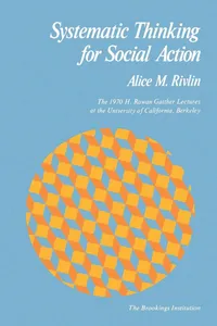 Systematic Thinking for Social Action_cover