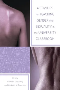 Activities for Teaching Gender and Sexuality in the University Classroom_cover