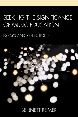 Seeking the Significance of Music Education