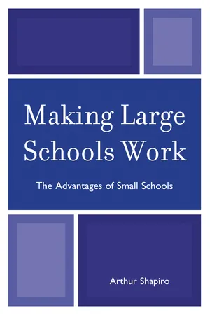 Making Large Schools Work