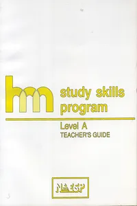 Level A: Teacher's Guide_cover