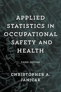 Applied Statistics in Occupational Safety and Health_cover