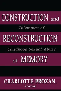 Construction and Reconstruction of Memory_cover