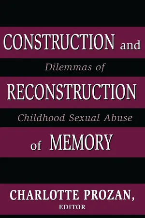 Construction and Reconstruction of Memory