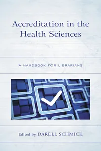 Accreditation in the Health Sciences_cover