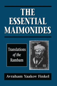The Essential Maimonides_cover