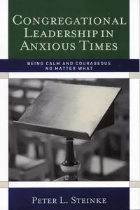 Congregational Leadership in Anxious Times_cover