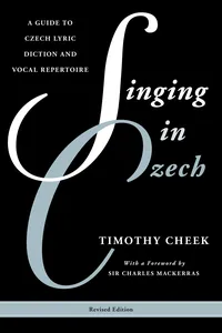 Singing in Czech_cover